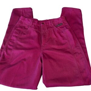 Rocky Mountain violet/pink high rise tapered bareback western vintage Jeans 18